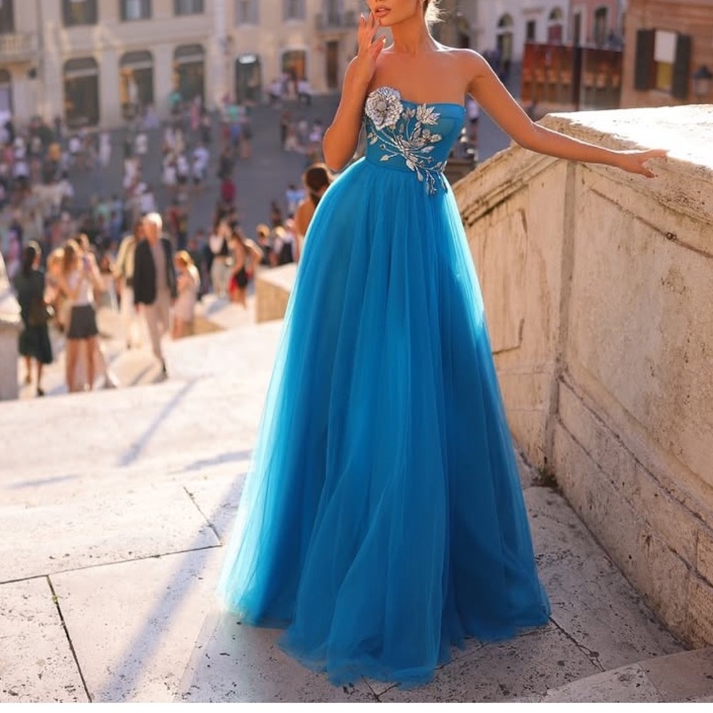 Tarik Ediz Gown – 54207 Ball Gown